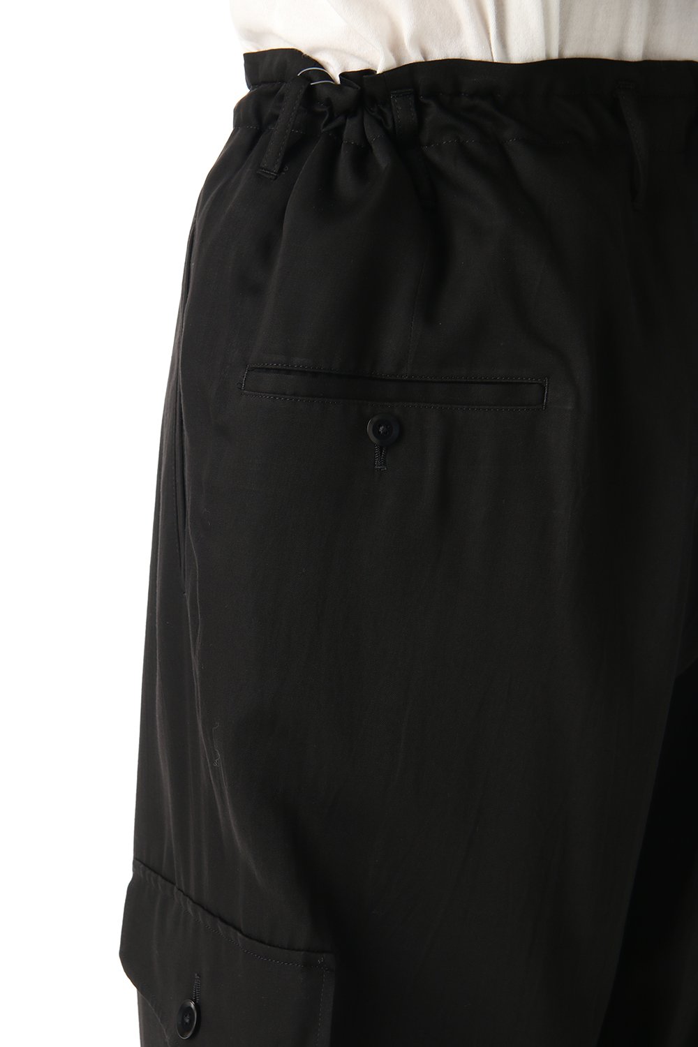 Cupro twill Adjusted pants