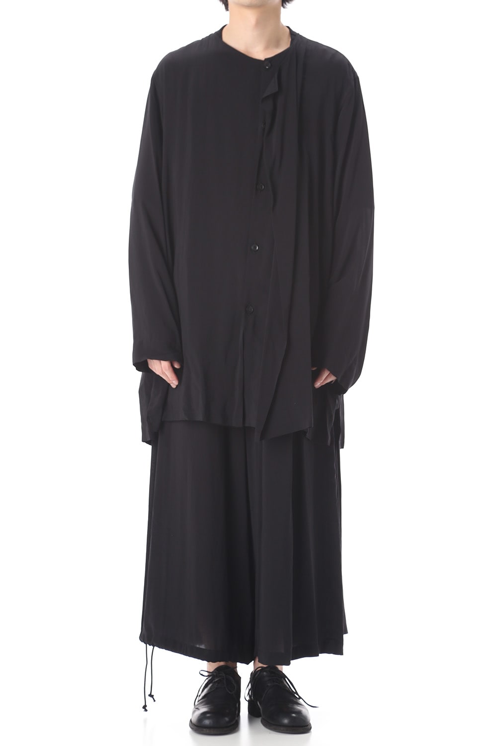 Rayon Spun Lawn Balloon Crow pants