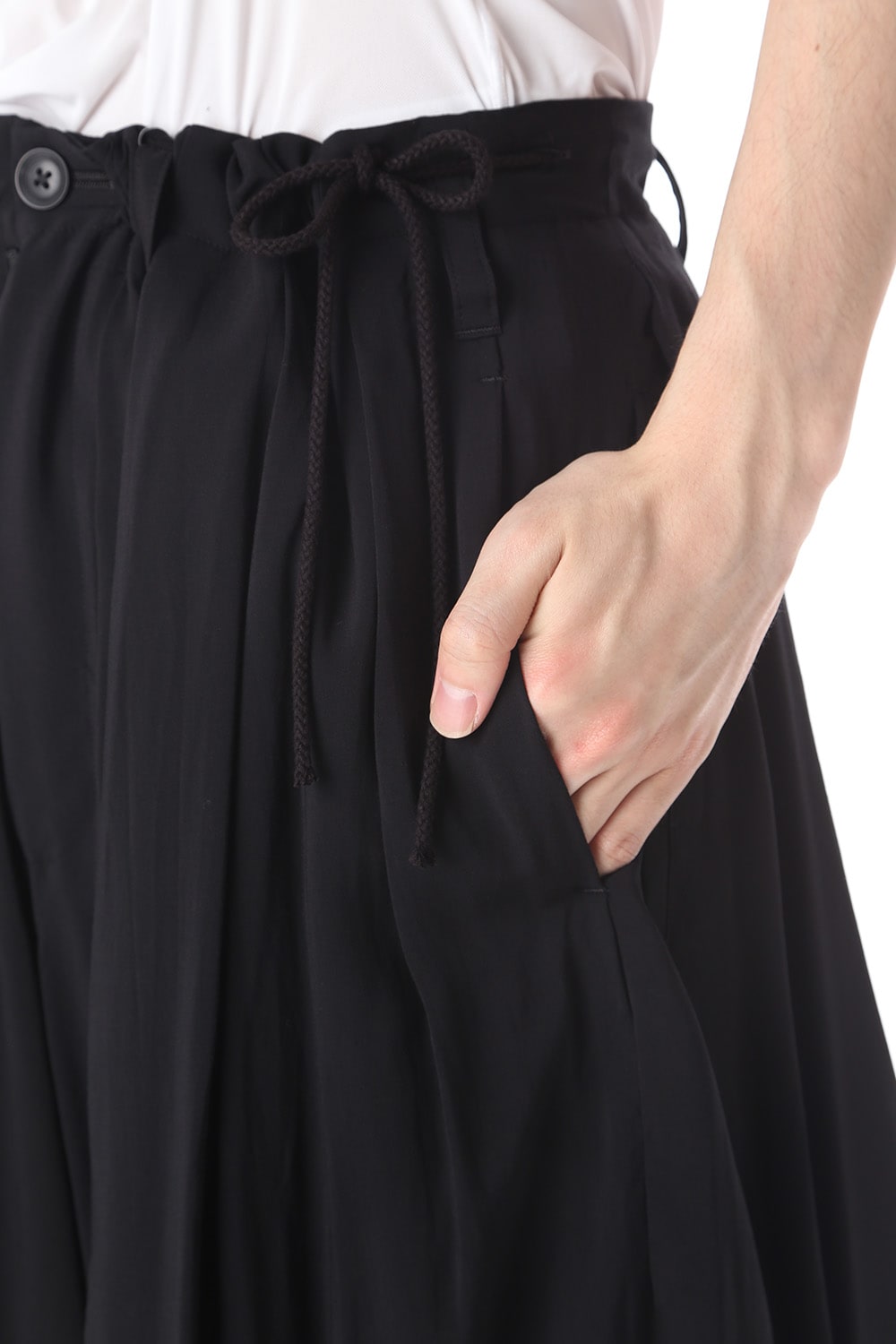 Rayon Spun Lawn Balloon Crow pants