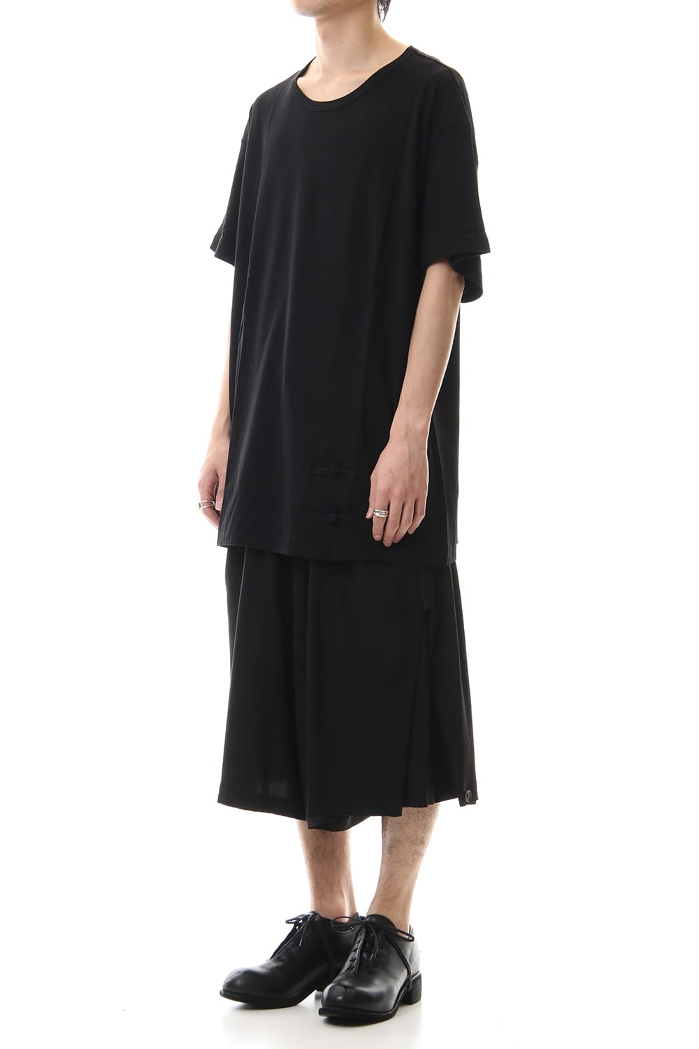 TA/Tuxedo Both sides zip Open HAKAMA pants