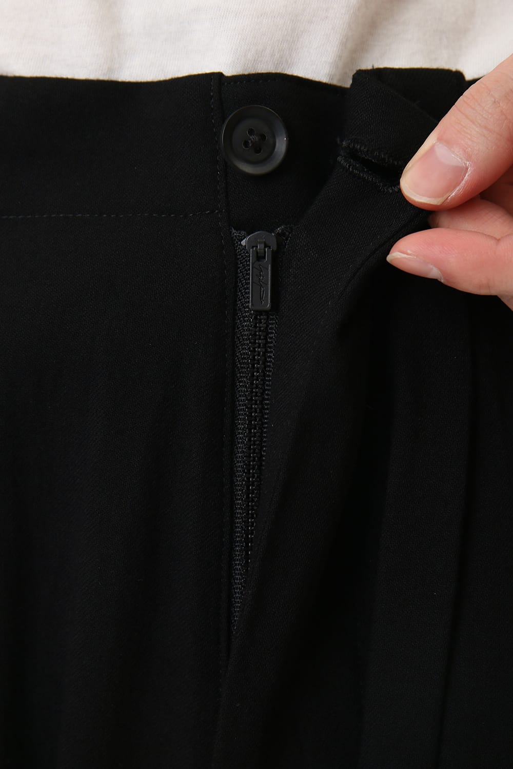 Hard twisted Rayon gabardine Sarouel pants