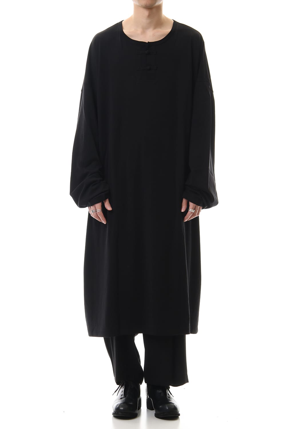 Hard twisted Rayon gabardine Sarouel pants