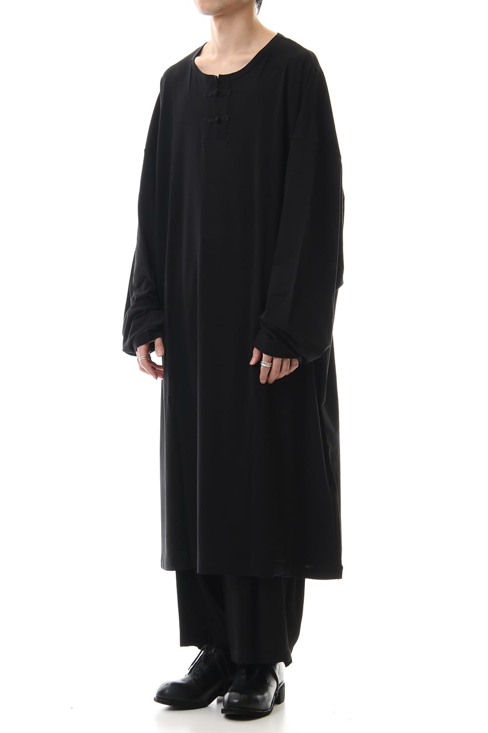 Hard twisted Rayon gabardine Sarouel pants