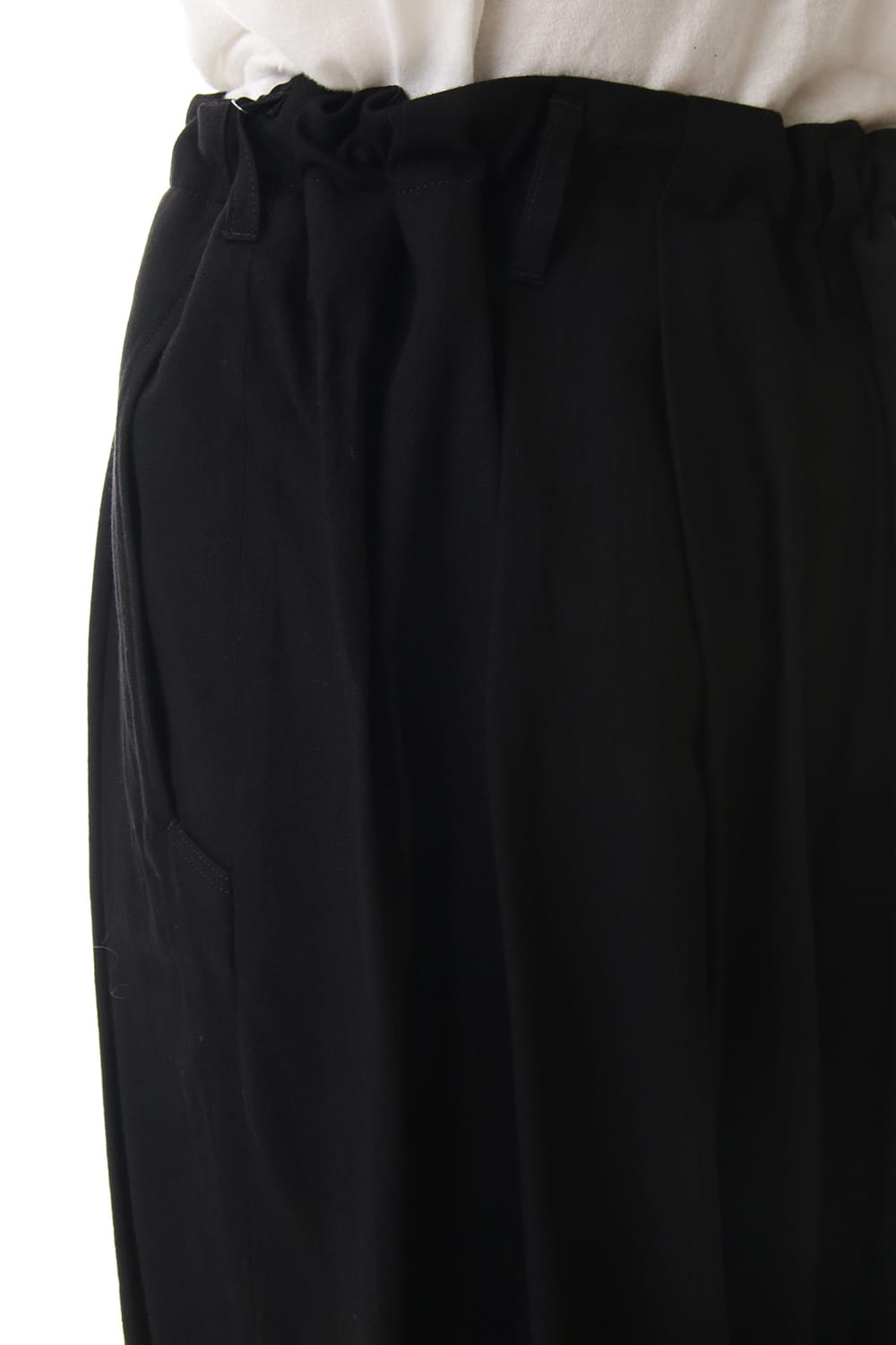 Hard twisted Rayon gabardine Sarouel pants