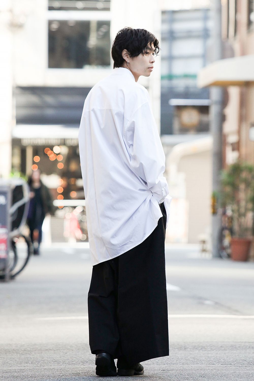 Cotton twill Skirt pants