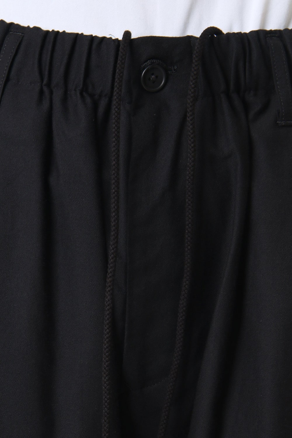 Cotton twill Gather pants