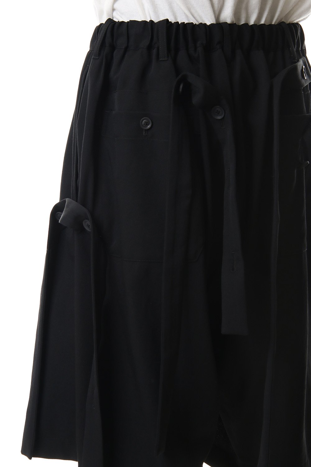 G-Tape Gather Harf Pants