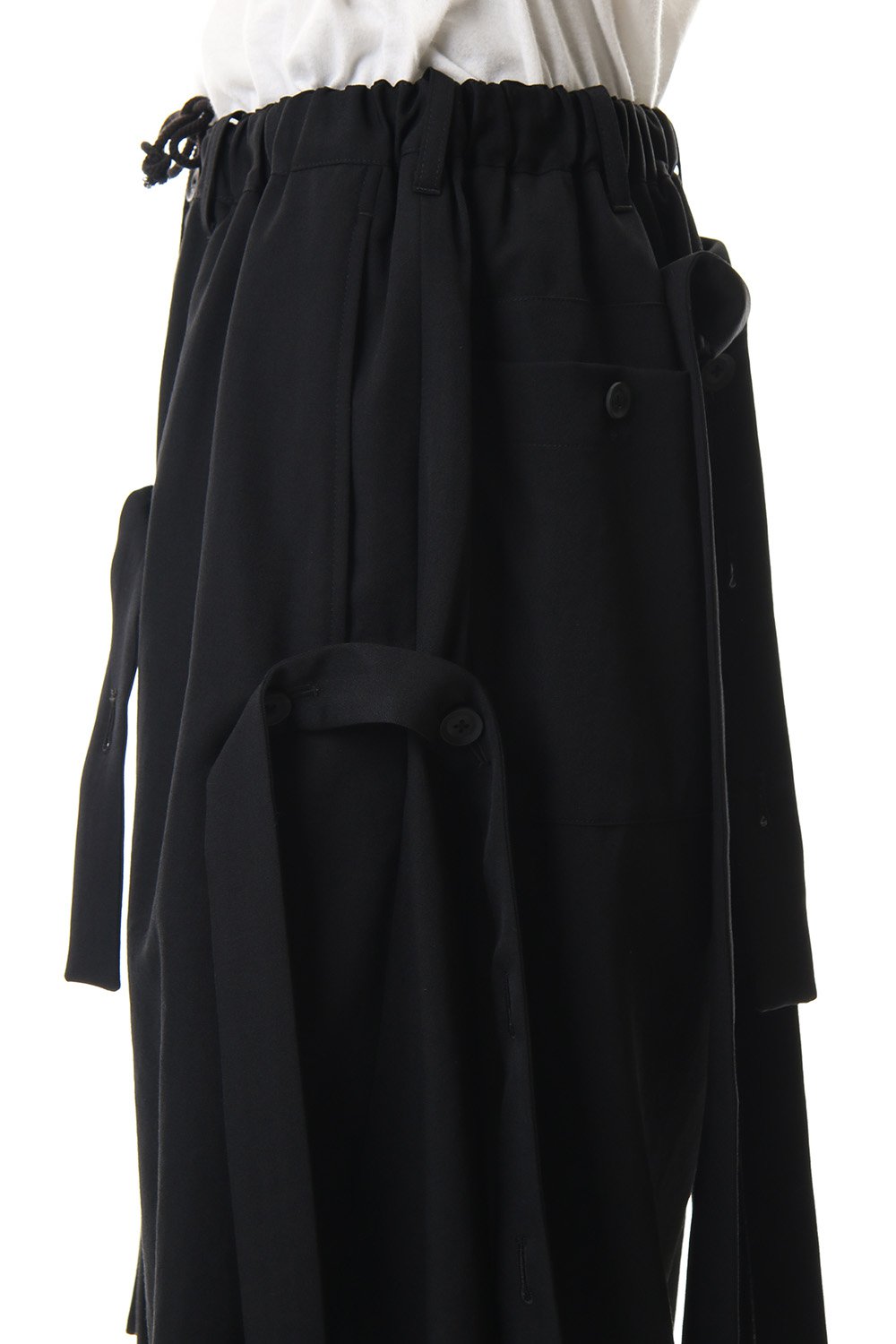 G-Tape Gather Harf Pants