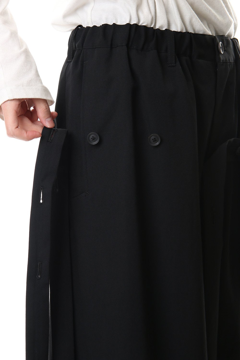 G-Tape Gather Harf Pants