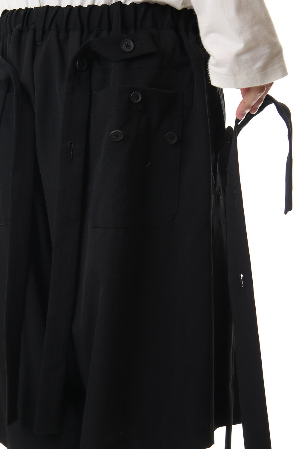 G-Tape Gather Harf Pants