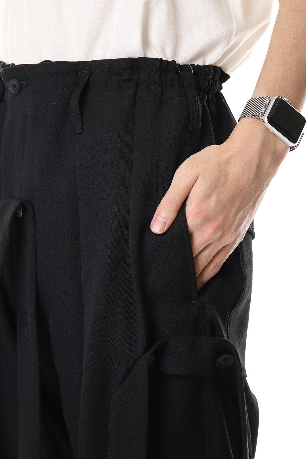 R-Tape Hem Rib Pants