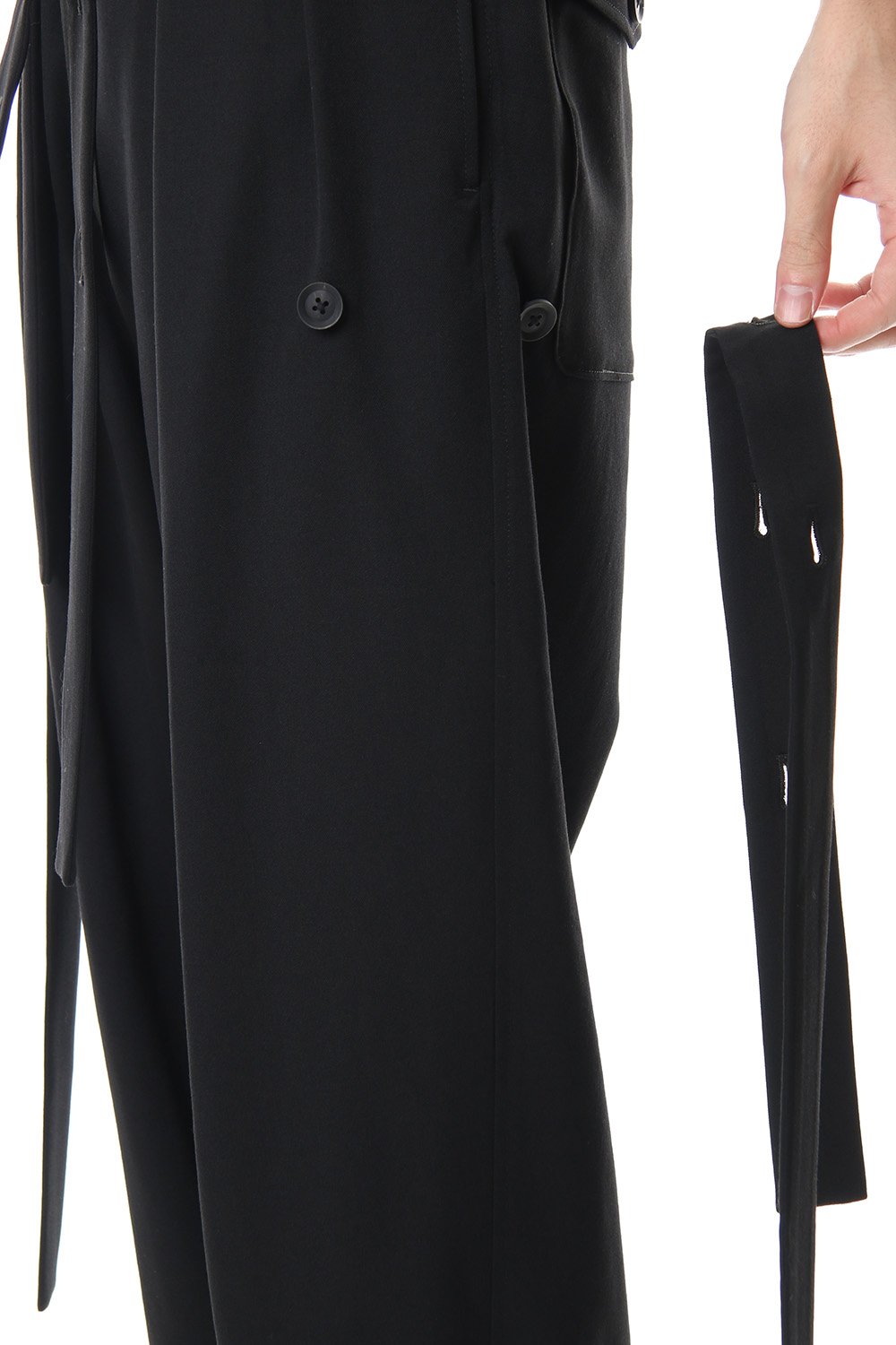 R-Tape Hem Rib Pants