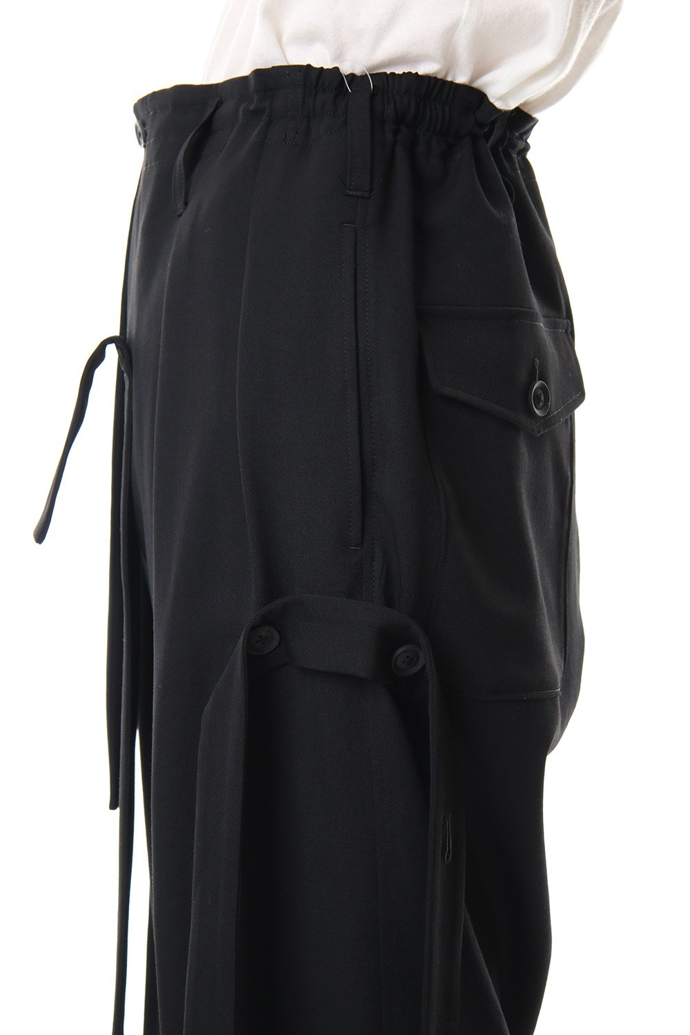 R-Tape Hem Rib Pants