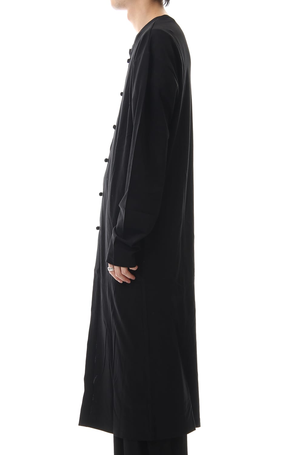 Diorama smooth China button Cardigan