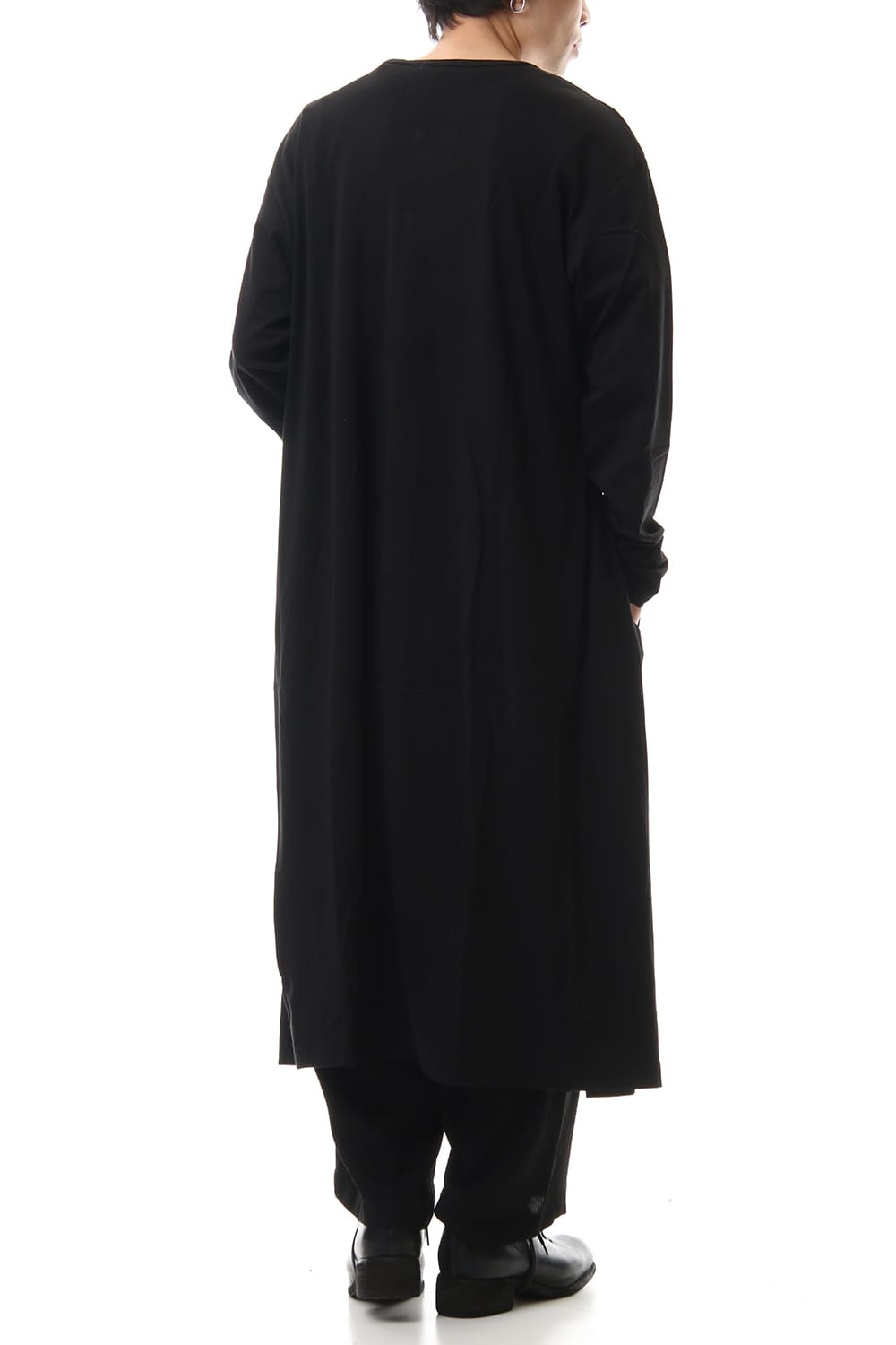 Diorama smooth China button Cardigan