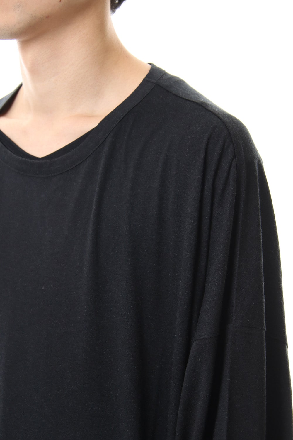 UCHIDA Print Big Long sleeve Round neck T-shirt