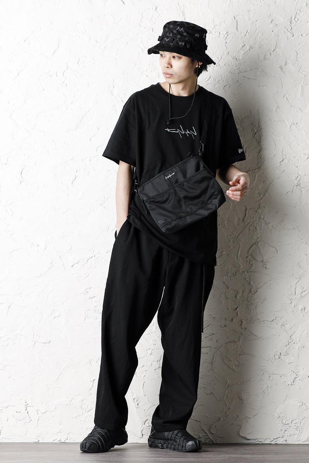 New Era YY Dog LOGO Short sleeve T-shirt