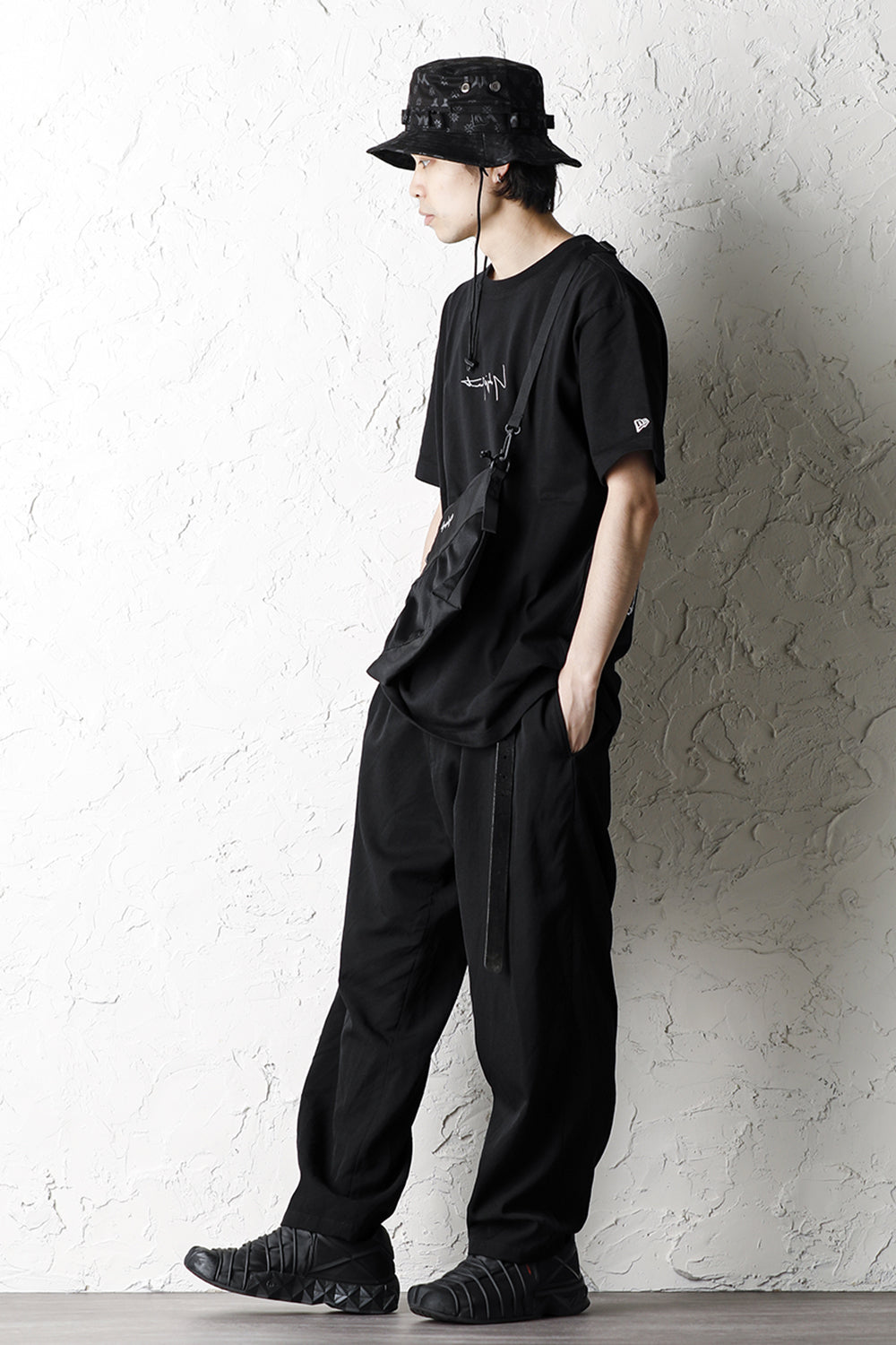 New Era YY Dog LOGO Short sleeve T-shirt