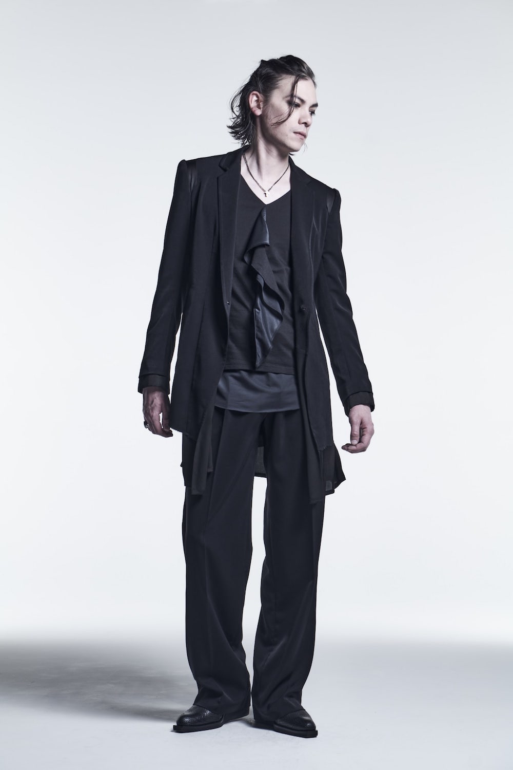 Layered Jacket Black