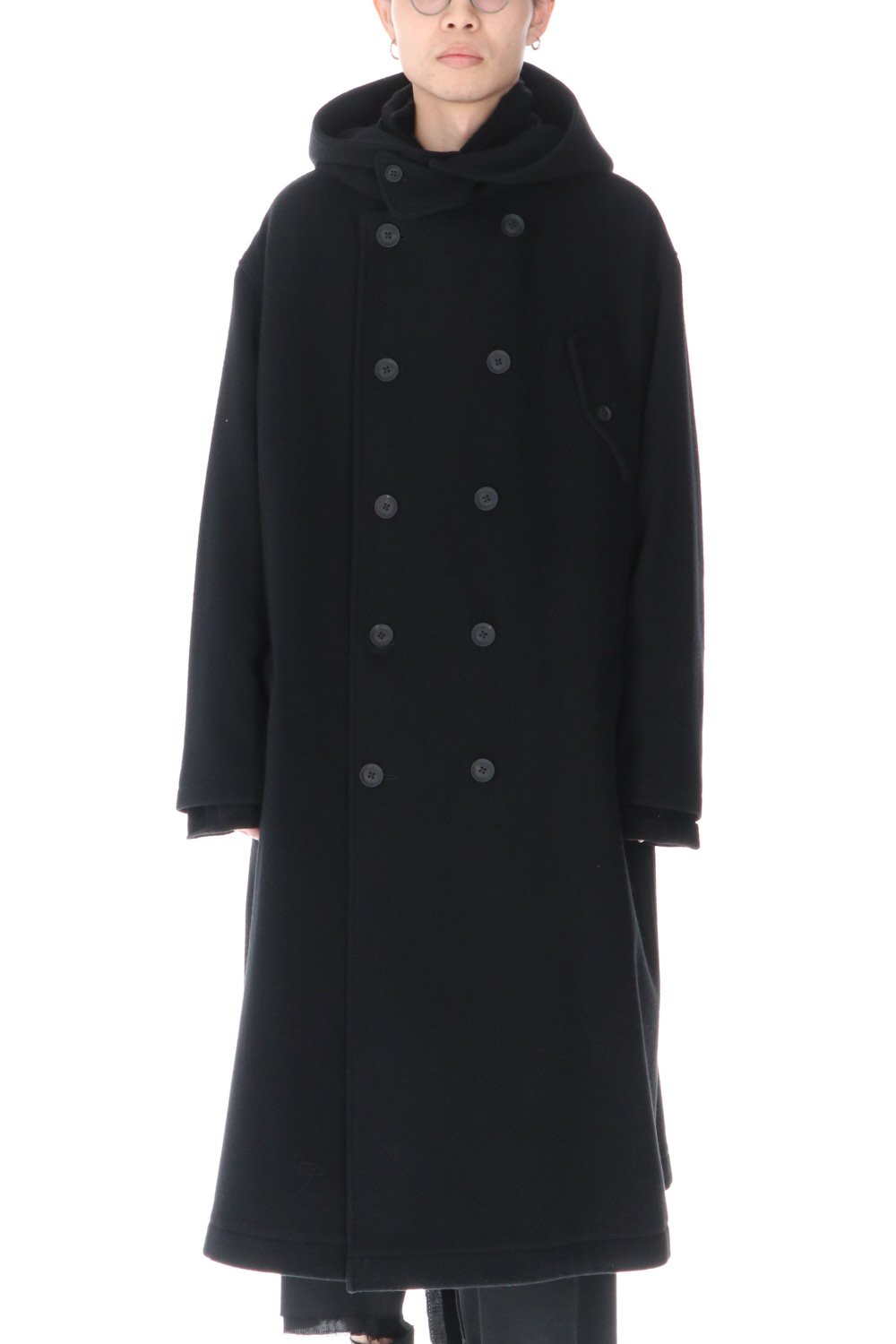 K-5BW Hooded Coat