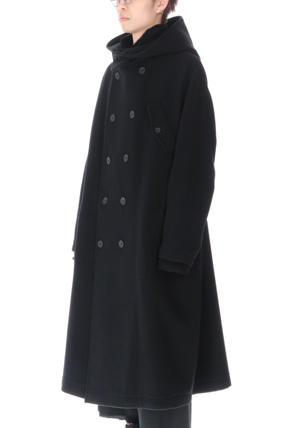 K-5BW Hooded Coat
