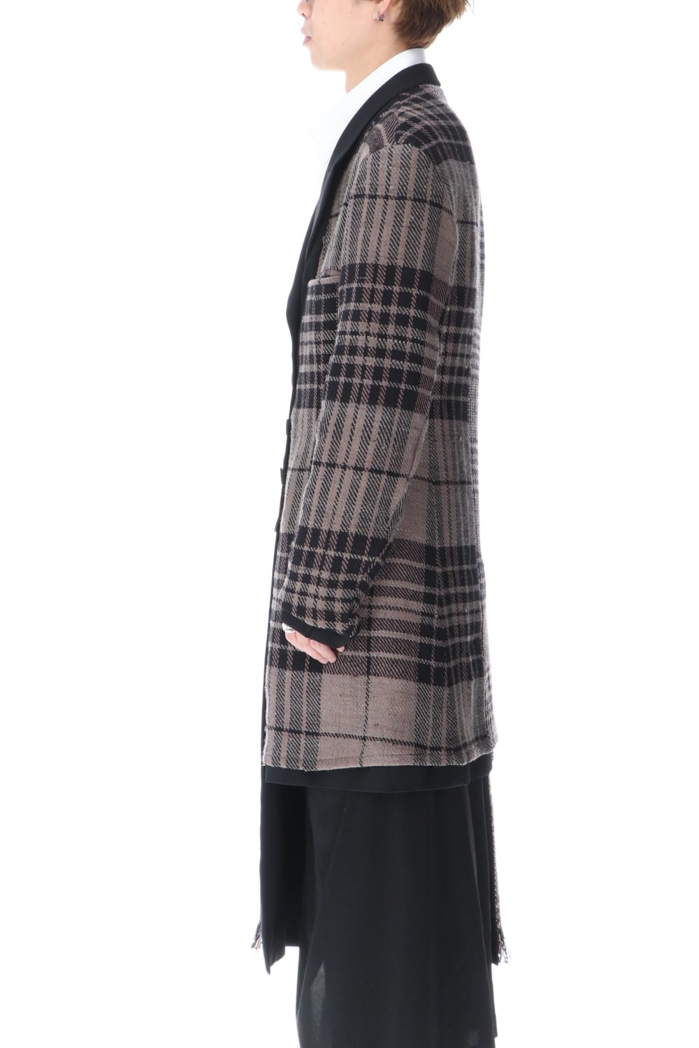 I - 10B リバーシブル ダブル ロング ジャケット