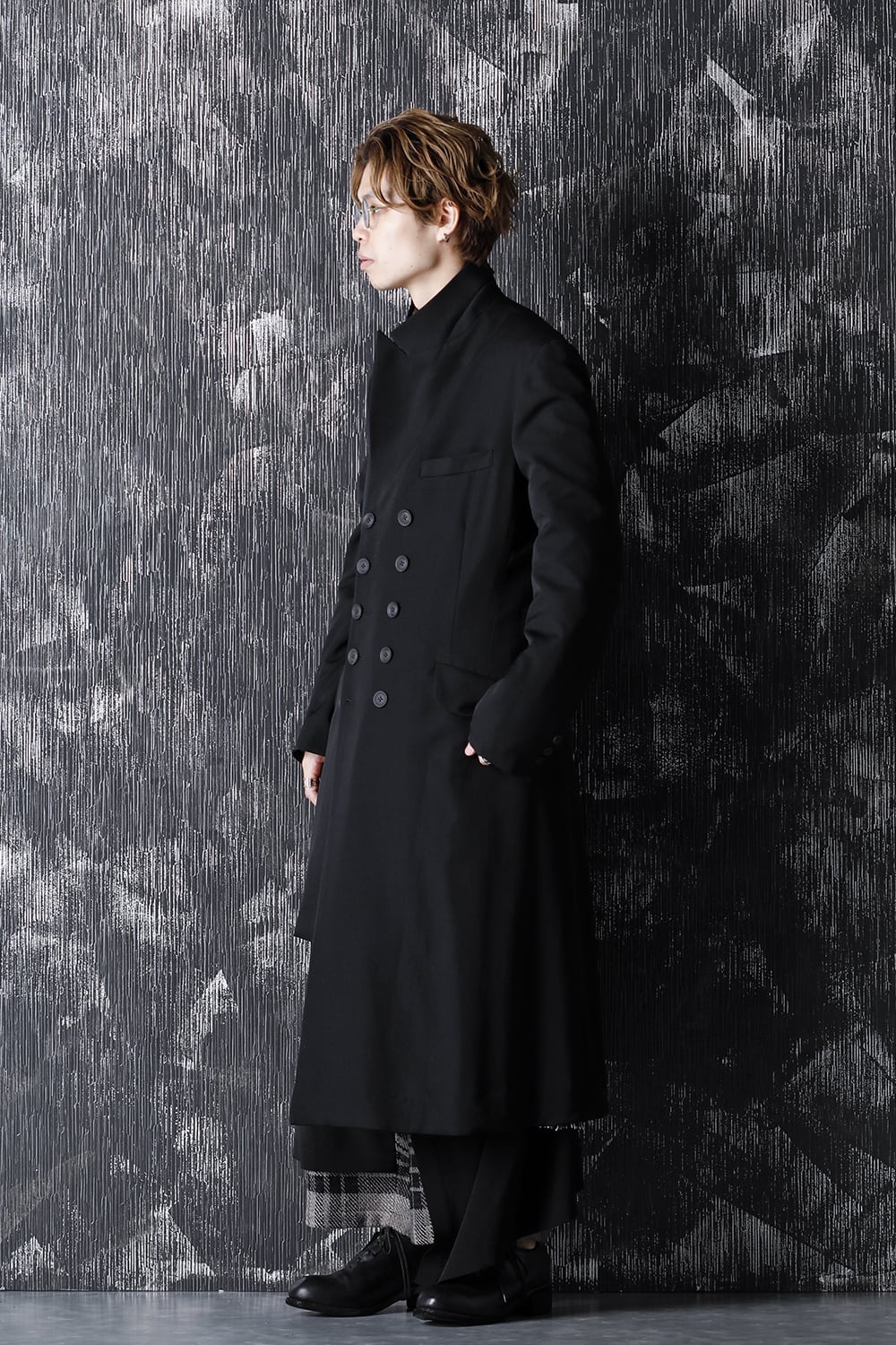 I - 10B リバーシブル ダブル ロング ジャケット