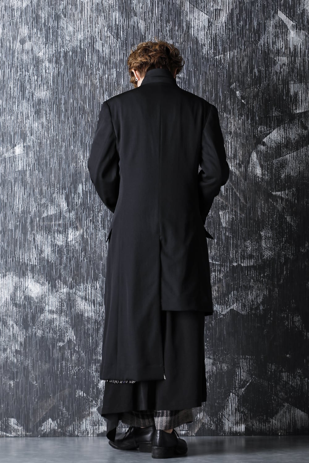 I - 10B リバーシブル ダブル ロング ジャケット