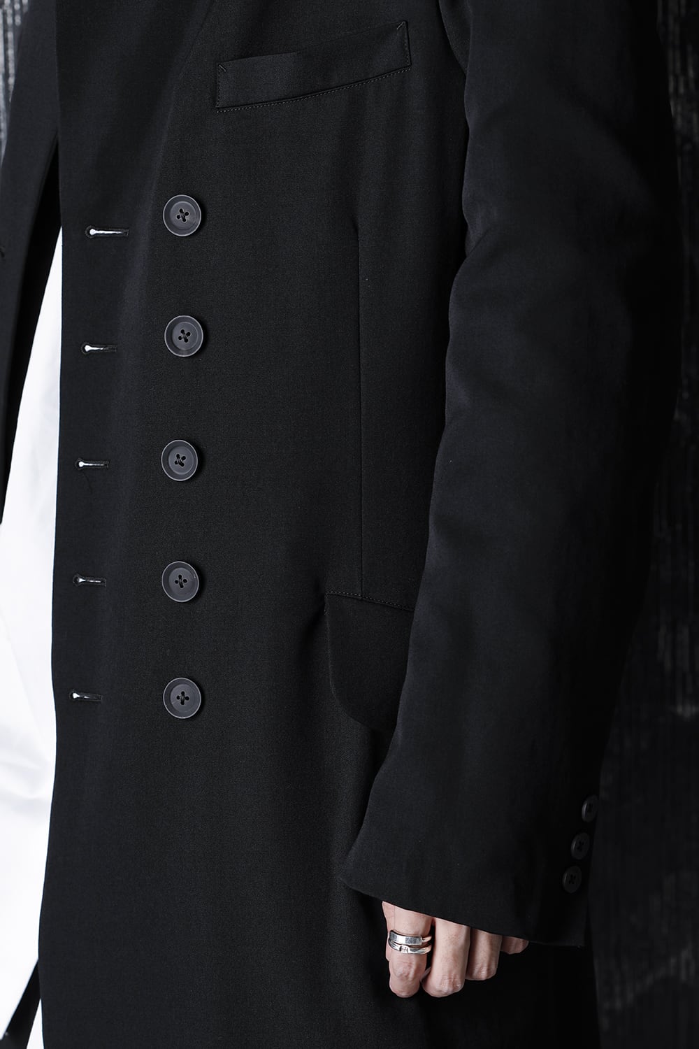 I - 10B リバーシブル ダブル ロング ジャケット