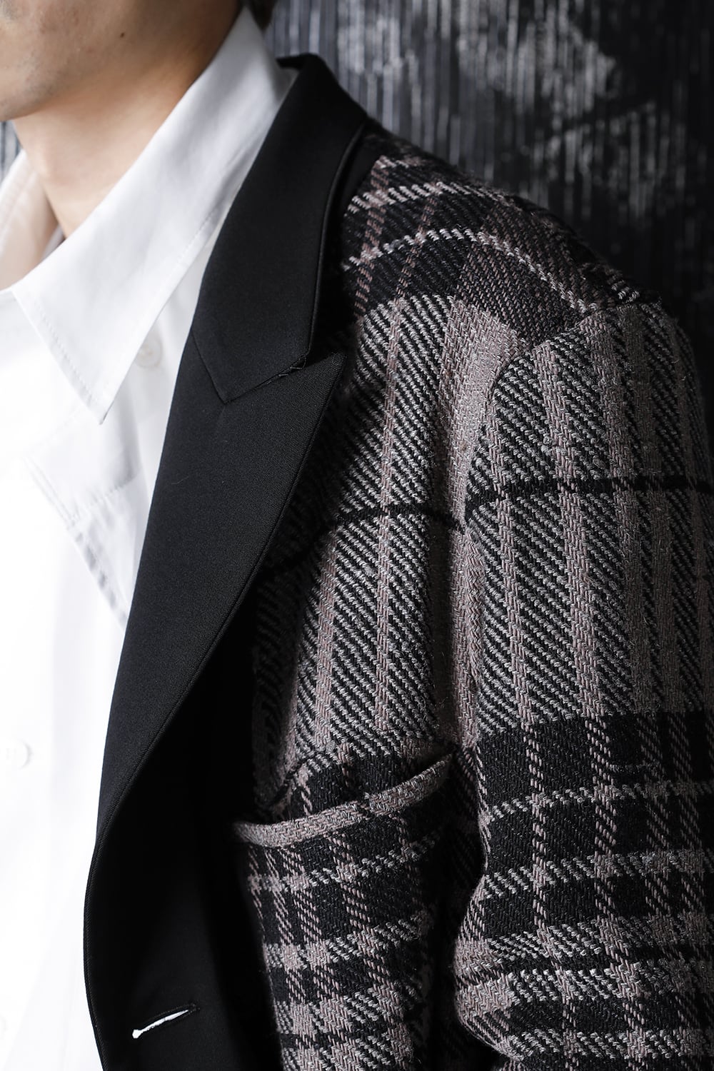 I - 10B リバーシブル ダブル ロング ジャケット