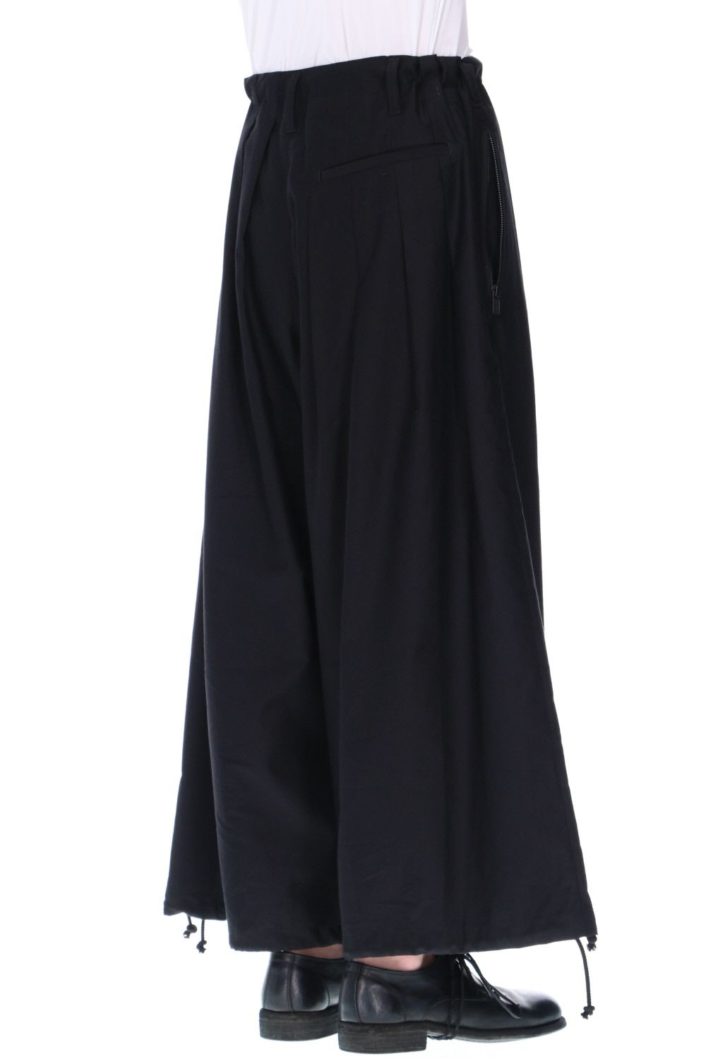 Embroidery Cotton Twill Balloon Pants