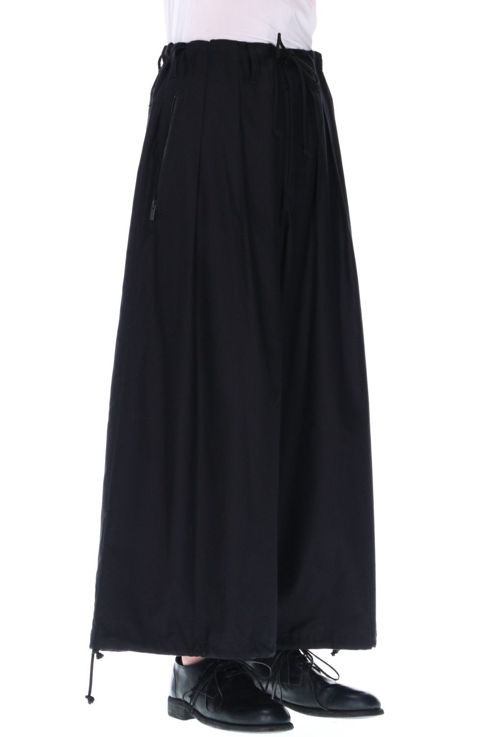 Embroidery Cotton Twill Balloon Pants