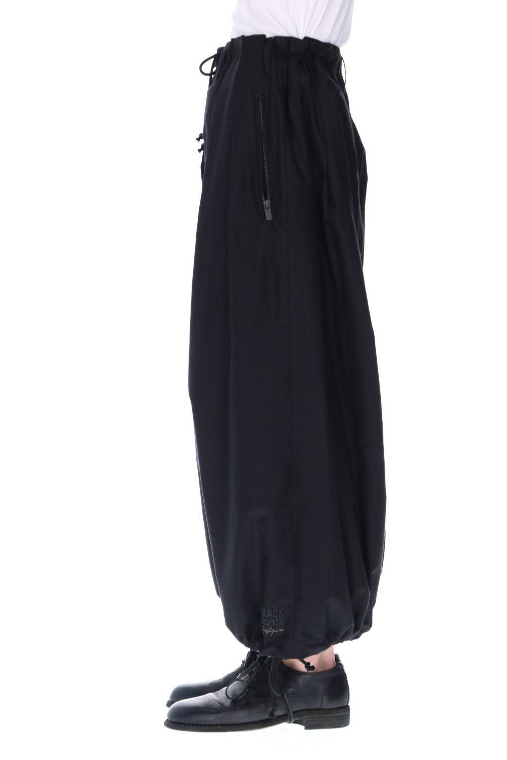 Embroidery Cotton Twill Balloon Pants