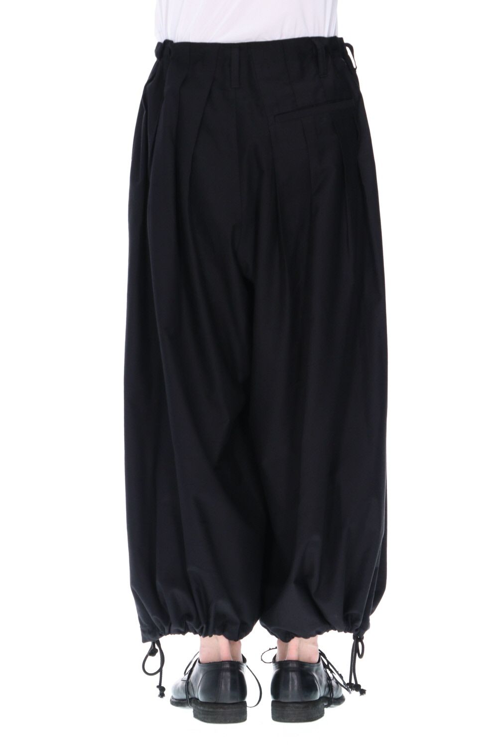 Embroidery Cotton Twill Balloon Pants