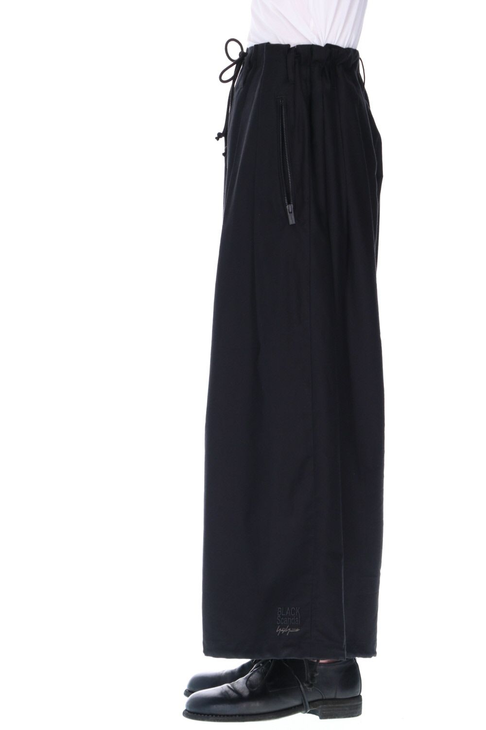 Embroidery Cotton Twill Balloon Pants