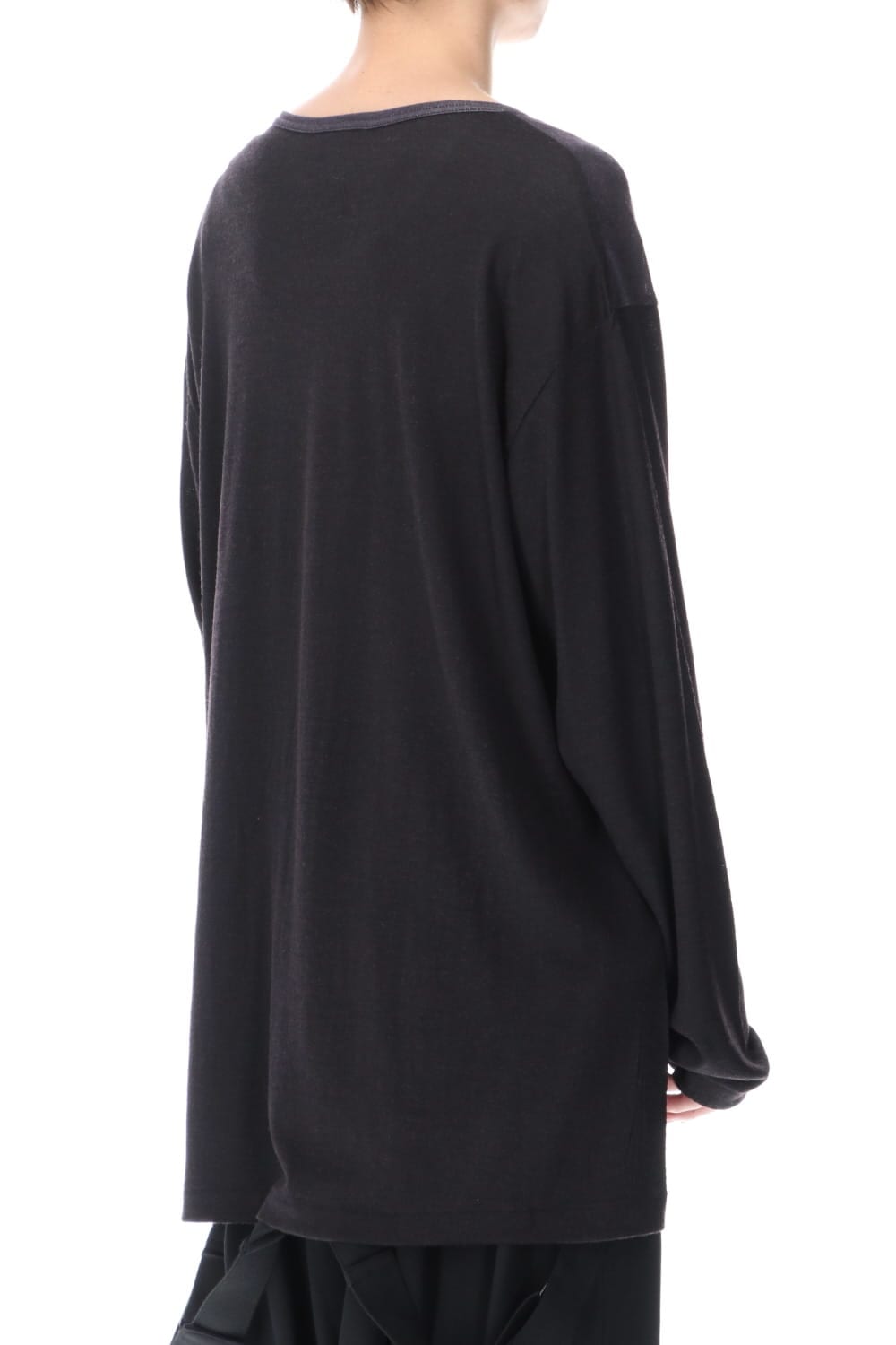 ラウンド ネック 内田すずめ プリント T-シャツ