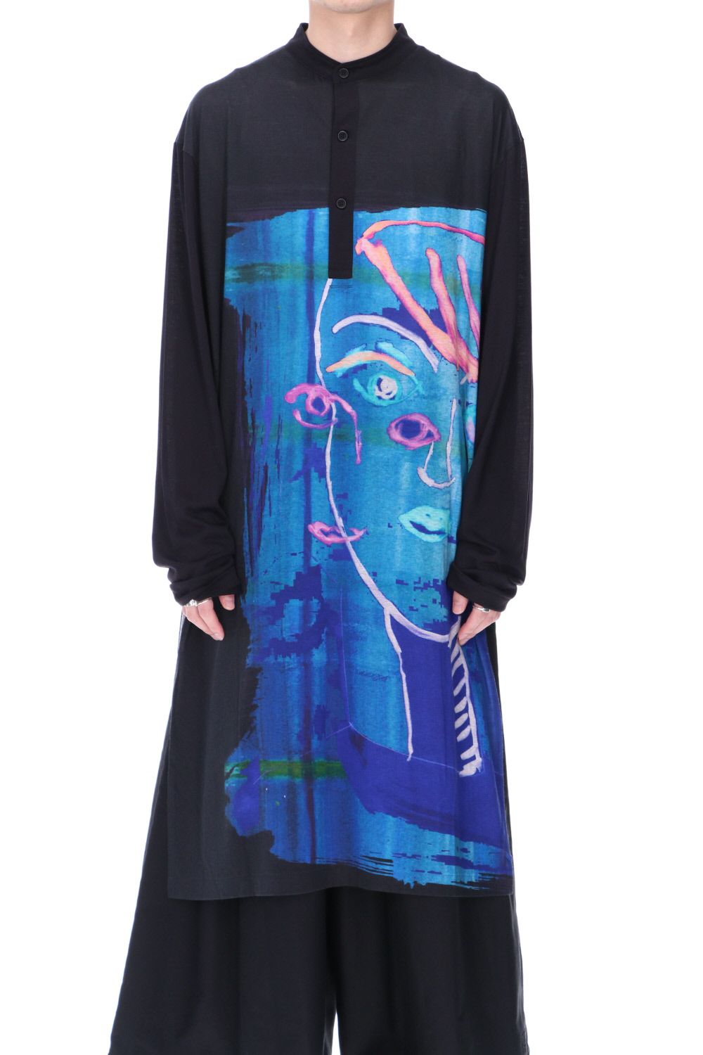 ASAKURA Print Blue Women Tunic