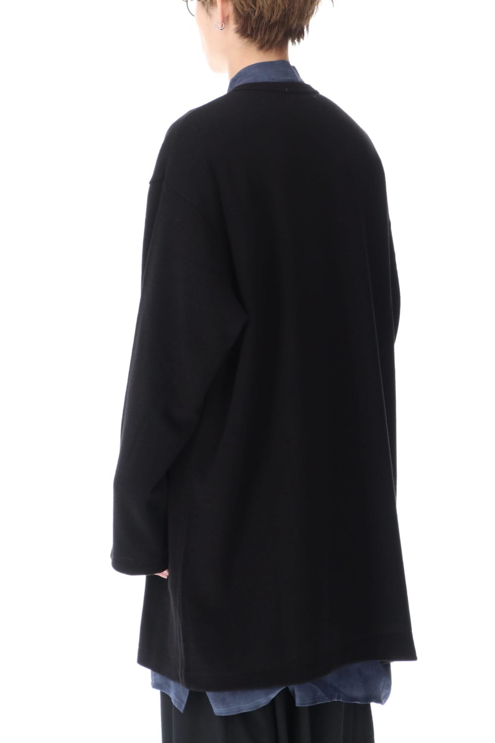 Rib Switching Cardigan