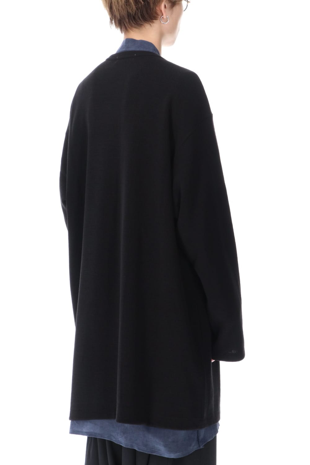 Rib Switching Cardigan