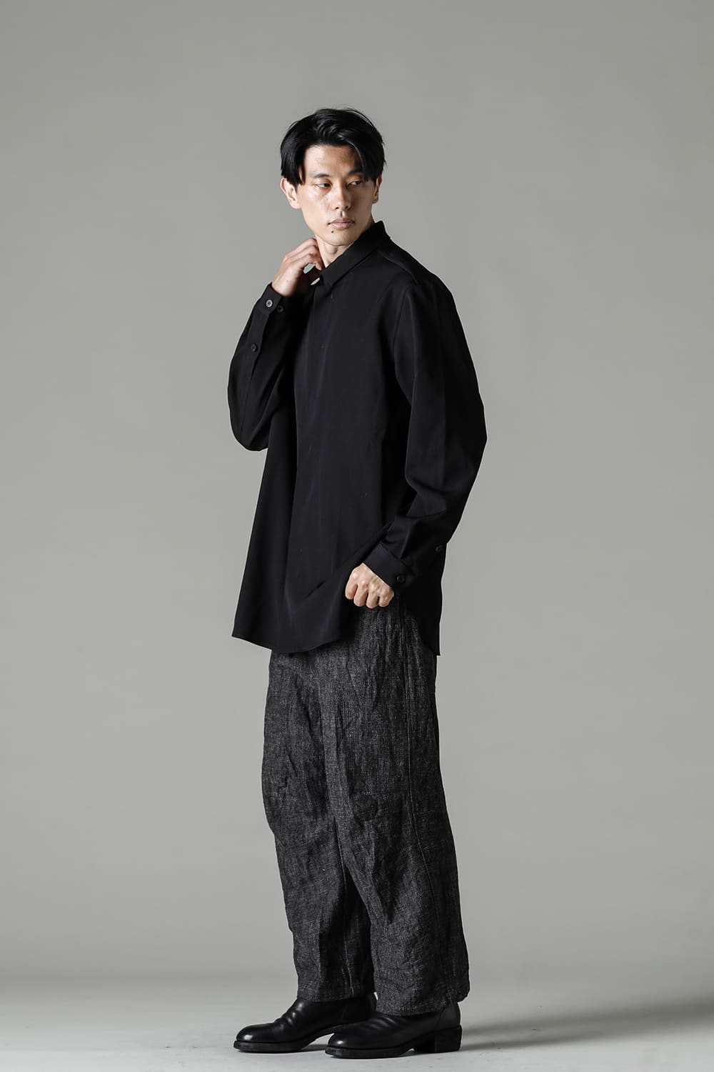 リラックス アウター シャツ