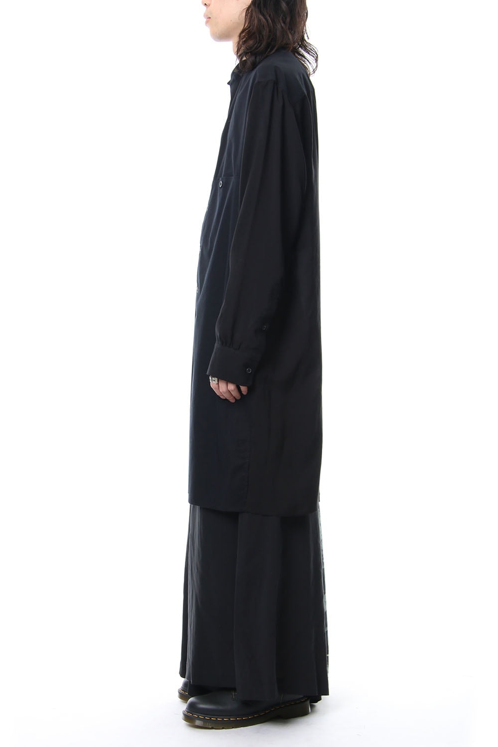 Discharge Printing Hannya Flare Pants