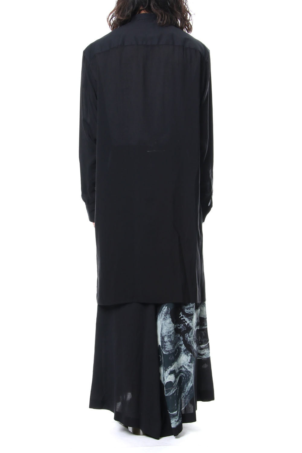 Discharge Printing Hannya Flare Pants