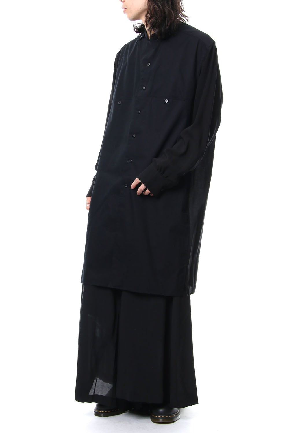 Discharge Printing Hannya Flare Pants