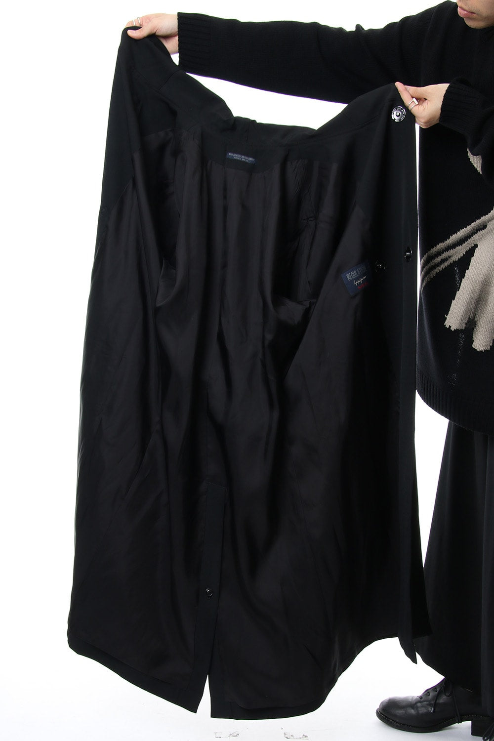 Re Gabardine Hooded Coat