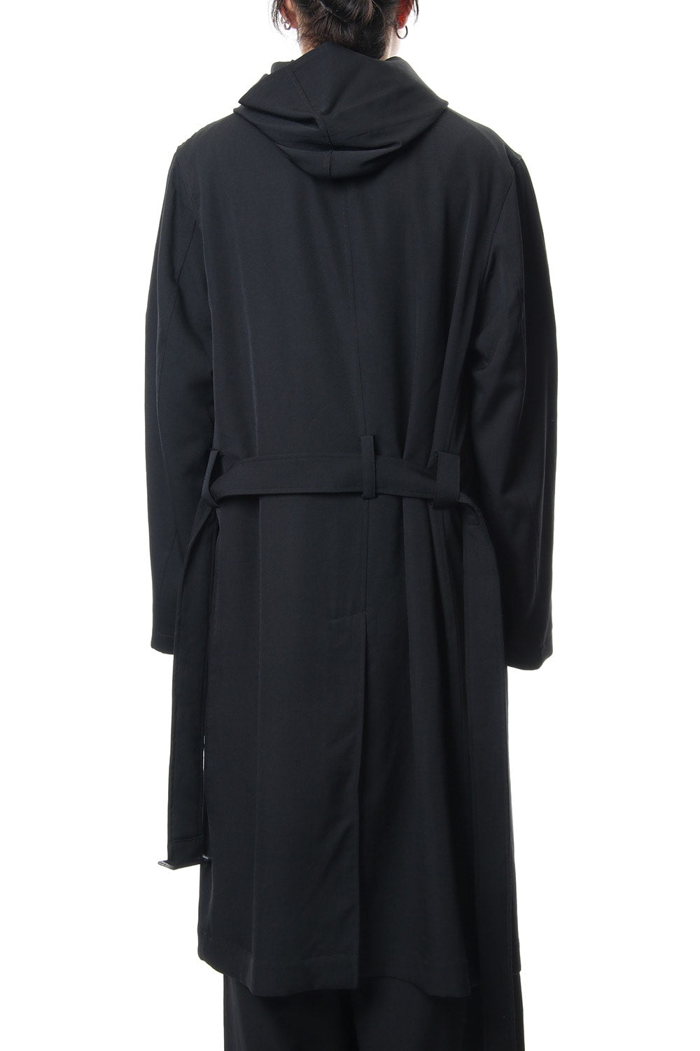 Re Gabardine Hooded Coat