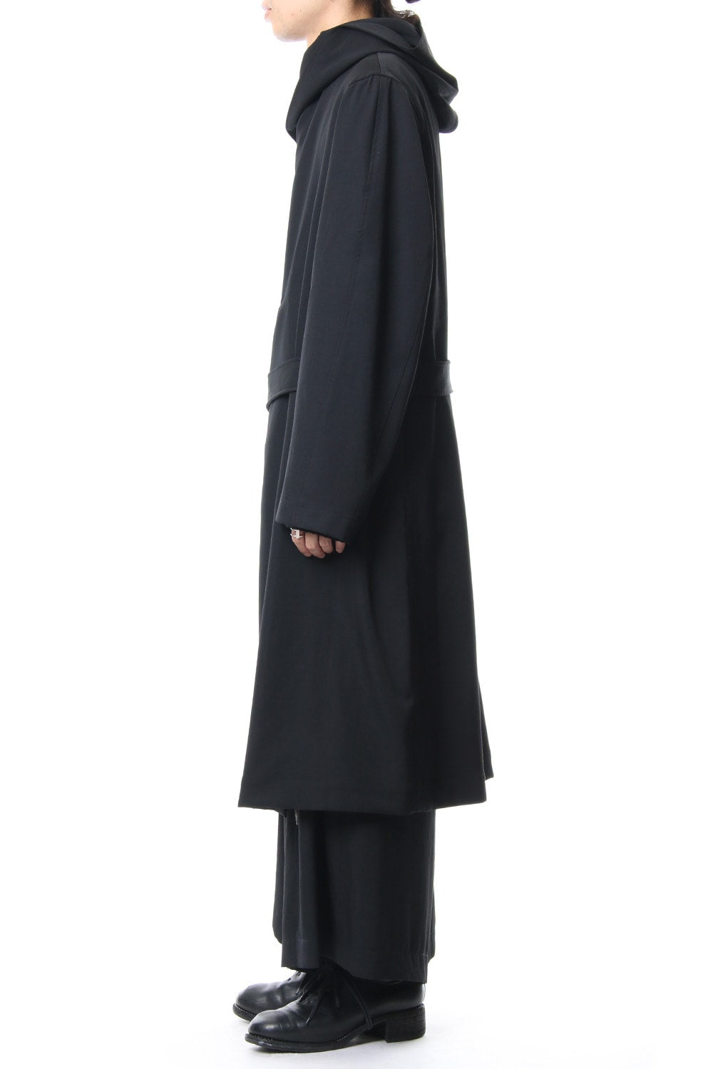 Re Gabardine Hooded Coat