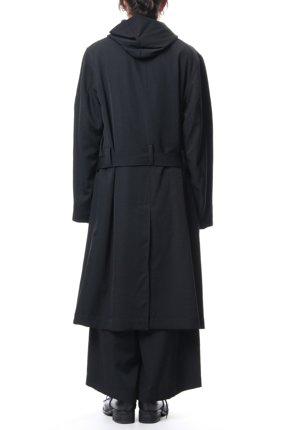 Re Gabardine Hooded Coat