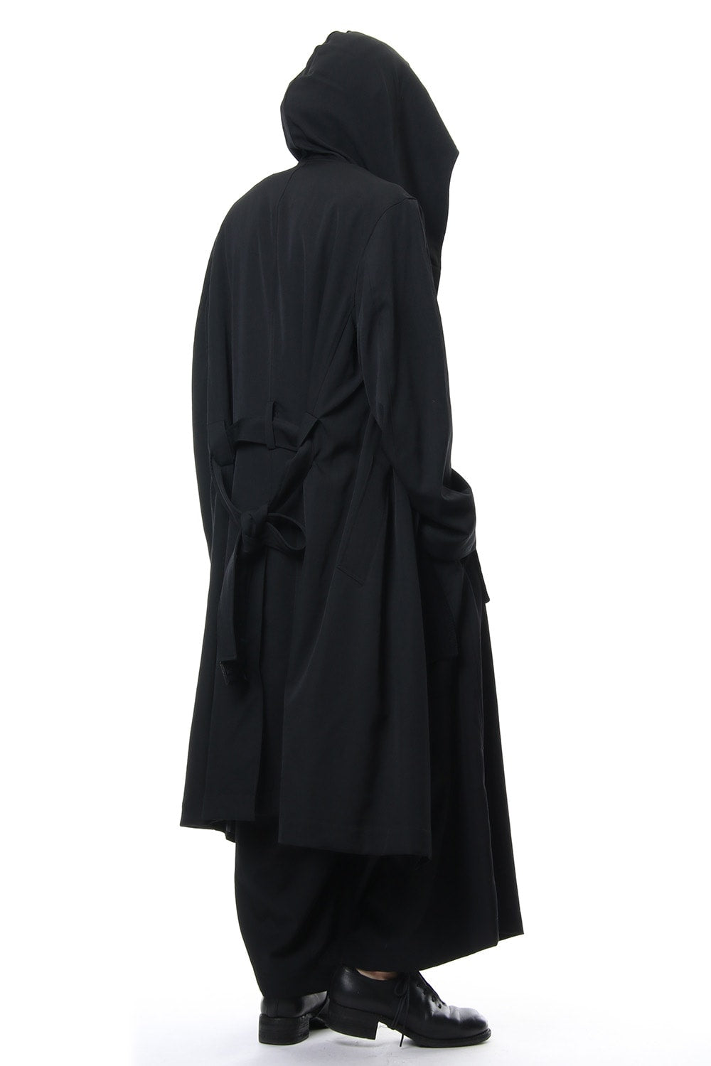 Re Gabardine Hooded Coat