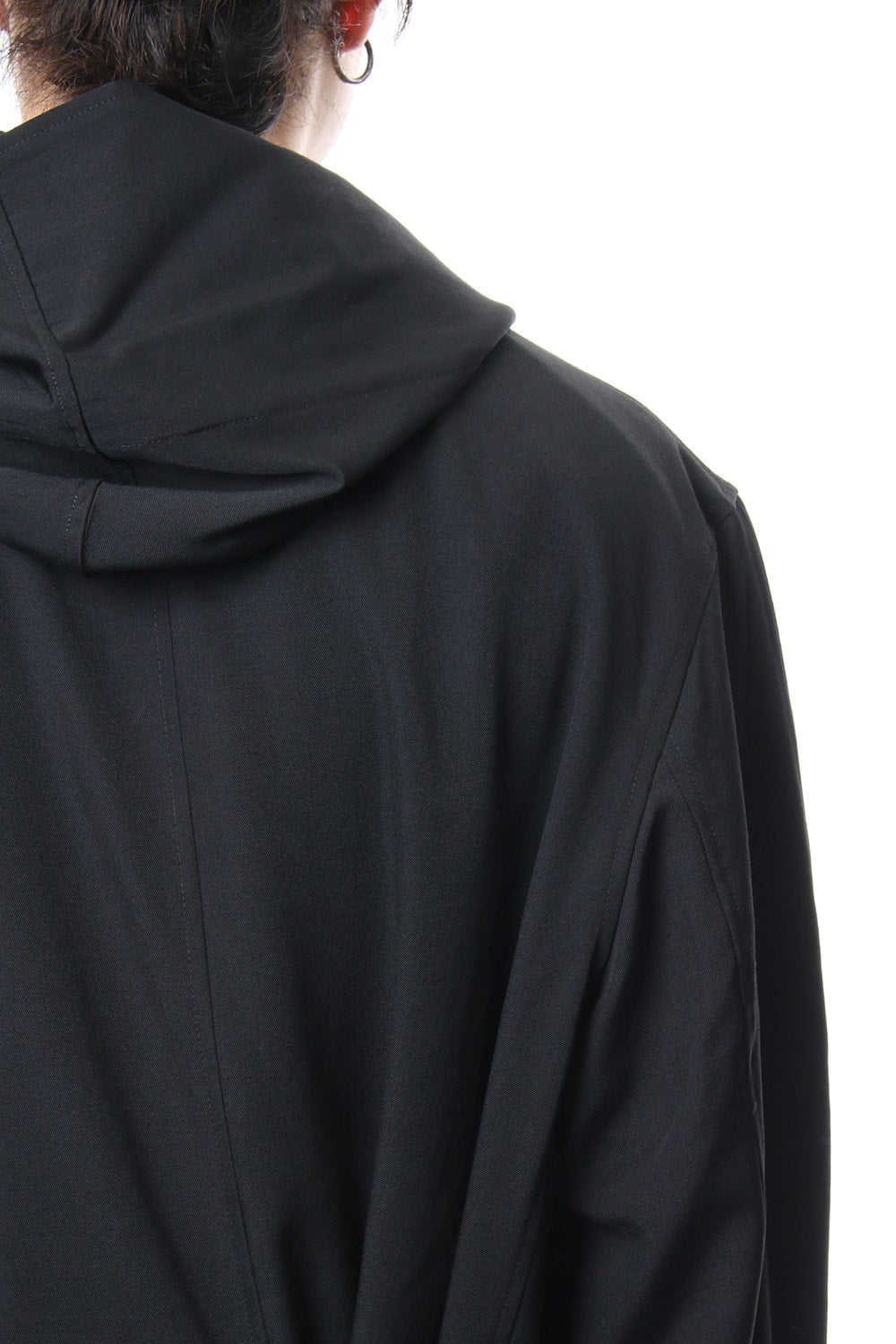 Re Gabardine Hooded Coat