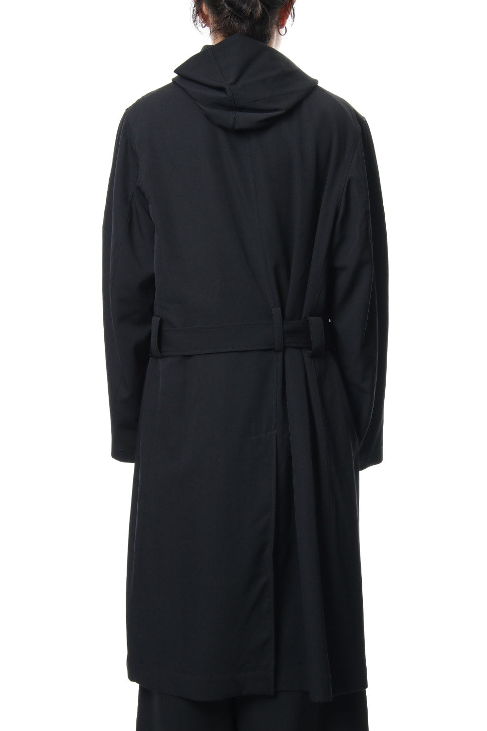 Re Gabardine Hooded Coat